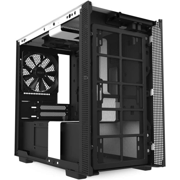 Nzxt H210i Mini-Itx Pc Gaming Case - White/Black Nzxt H210i Mini-Itx Pc Gaming Case - White/Black