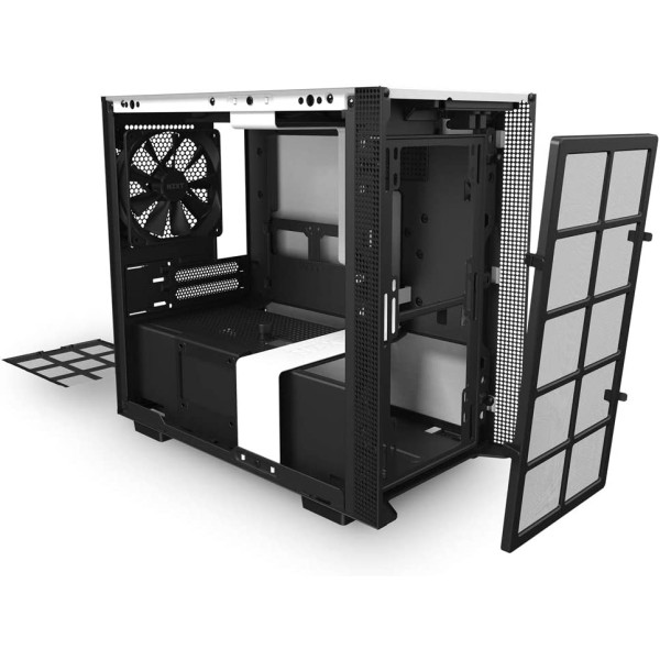 Nzxt H210i Mini-Itx Pc Gaming Case - White/Black Nzxt H210i Mini-Itx Pc Gaming Case - White/Black