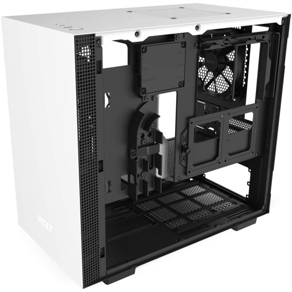 Nzxt H210i Mini-Itx Pc Gaming Case - White/Black Nzxt H210i Mini-Itx Pc Gaming Case - White/Black