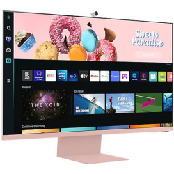 سامسونج 32 بوصه ام 8 4k هيرتز 60 شاشة سمارت بوايفاي وبلوتوث وكاميرا - وردي سامسونج 32 بوصه ام 8 4k هيرتز 60 شاشة سمارت بوايفاي وبلوتوث وكاميرا - وردي