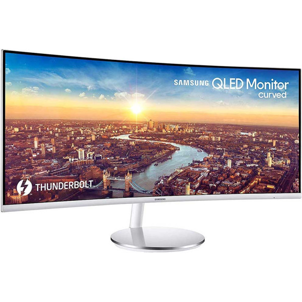 Samsung 34 inch Thunderbolt 3 Curved WQHD VA 100Hz HDR10+ 4ms -Thunderbolt 3 - White Samsung 34 inch Thunderbolt 3 Curved WQHD VA 100Hz HDR10+ 4ms -Thunderbolt 3 - White