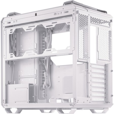 ASUS TUF GT502 Mid Tower Case - Fabric Handles - Dual Chamber - White