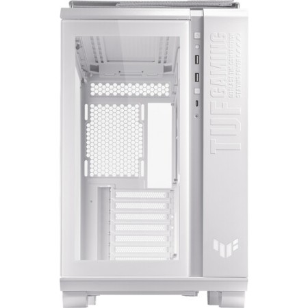 ASUS TUF GT502 Mid Tower Case - Fabric Handles - Dual Chamber - White