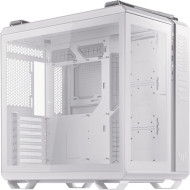 ASUS TUF GT502 Gaming ATX Mid Tower Case With Fabric Handle On Top- WHITE