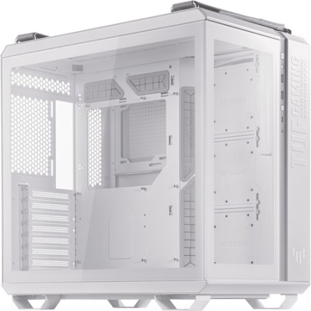 ASUS TUF GT502 Mid Tower Case - Fabric Handles - Dual Chamber - White
