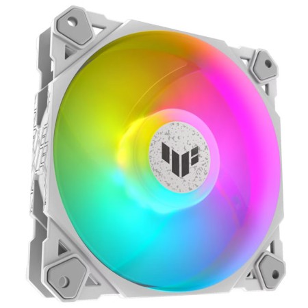 ASUS TUF GAMING TF120 ARGB FAN 3 PACK -WHITE - مراوح اسوس توف ASUS TUF GAMING TF120 ARGB FAN 3 PACK -WHITE - مراوح اسوس توف