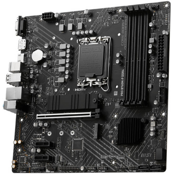 MSI PRO B760M-P DDR4 - LGA 1700 - مذربورد أم أس أي MSI PRO B760M-P DDR4 - LGA 1700 - مذربورد أم أس أي