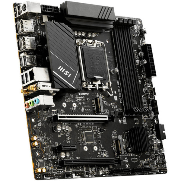 MSI PRO B760M-A WiFi DDR5 - LGA 1700 - مذربورد أم أس أي MSI PRO B760M-A WiFi DDR5 - LGA 1700 - مذربورد أم أس أي