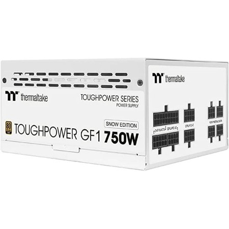 THERMALTAKE TOUGHPOWER GF1 750W FULLY-MODULAR POWER SUPPLY - 80PLUS GOLD - WHITE - ثيرمال تيك باور سبلاي THERMALTAKE TOUGHPOWER GF1 750W FULLY-MODULAR POWER SUPPLY - 80PLUS GOLD - WHITE - ثيرمال تيك باور سبلاي