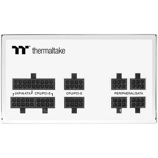 THERMALTAKE TOUGHPOWER GF1 750W FULLY-MODULAR POWER SUPPLY - 80PLUS GOLD - WHITE THERMALTAKE TOUGHPOWER GF1 750W FULLY-MODULAR POWER SUPPLY - 80PLUS GOLD - WHITE