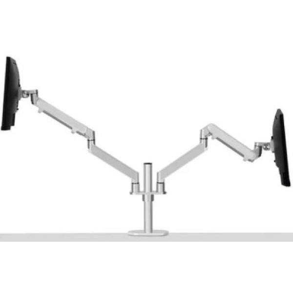 UPERGO OL-2Z POLE MOUNTED DUAL MONITOR ARM (17 - 32) -SILVER UPERGO OL-2Z POLE MOUNTED DUAL MONITOR ARM (17 - 32) -SILVER