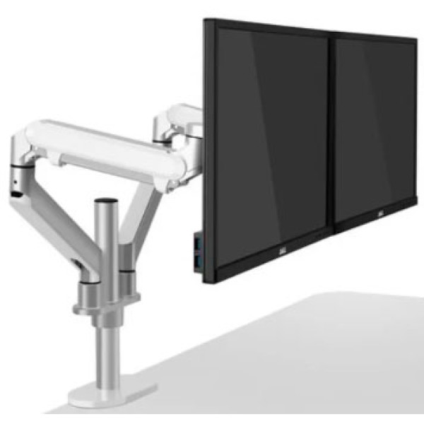UPERGO OL-2Z POLE MOUNTED DUAL MONITOR ARM (17 - 32) -SILVER UPERGO OL-2Z POLE MOUNTED DUAL MONITOR ARM (17 - 32) -SILVER