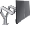 UPERGO OZ-2 Pro DUAL MONITOR ARM (17 - 32) -SILVER - حامل شاشة UPERGO OZ-2 Pro DUAL MONITOR ARM (17 - 32) -SILVER - حامل شاشة