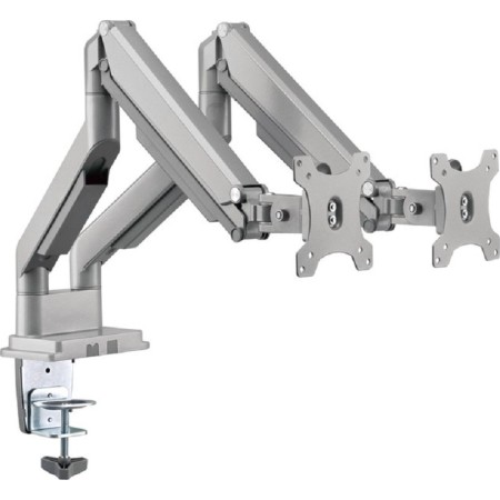 GAMEON GADGETS GGO-2069 ELITE POLE DUAL MONITOR ARM (17 - 32) -SILVER GAMEON GADGETS GGO-2069 ELITE POLE DUAL MONITOR ARM (17 - 32) -SILVER