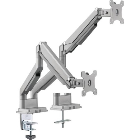 GAMEON GADGETS GGO-2069 ELITE POLE DUAL MONITOR ARM (17 - 32) -SILVER GAMEON GADGETS GGO-2069 ELITE POLE DUAL MONITOR ARM (17 - 32) -SILVER