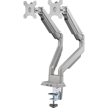 GAMEON GADGETS GGO-2069 ELITE POLE DUAL MONITOR ARM (17 - 32) -SILVER GAMEON GADGETS GGO-2069 ELITE POLE DUAL MONITOR ARM (17 - 32) -SILVER