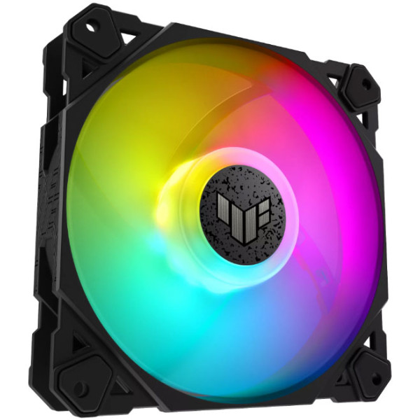 ASUS TUF GAMING TF120 ARGB FAN SINGLE PACK - BLACK ASUS TUF GAMING TF120 ARGB FAN SINGLE PACK - BLACK