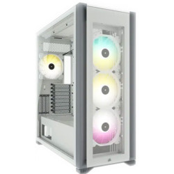 كورسير 7000X كيس كومبيوتر حجم كامل مع 4 مراوح - ابيض كورسير 7000X كيس كومبيوتر حجم كامل مع 4 مراوح - ابيض