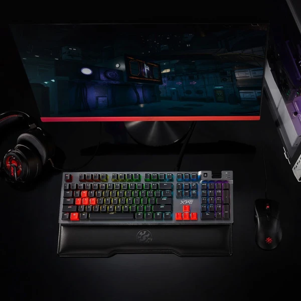 XPG SUMMONER RGB MECHANICAL GAMING KEYBOARD -[MX] CHERRY SILVER
