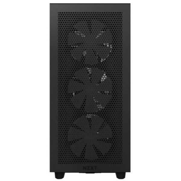 NZXT H7 Flow ATX Mid Tower Gaming Case 3x Fans RGB - Black NZXT H7 Flow ATX Mid Tower Gaming Case 3x Fans RGB - Black