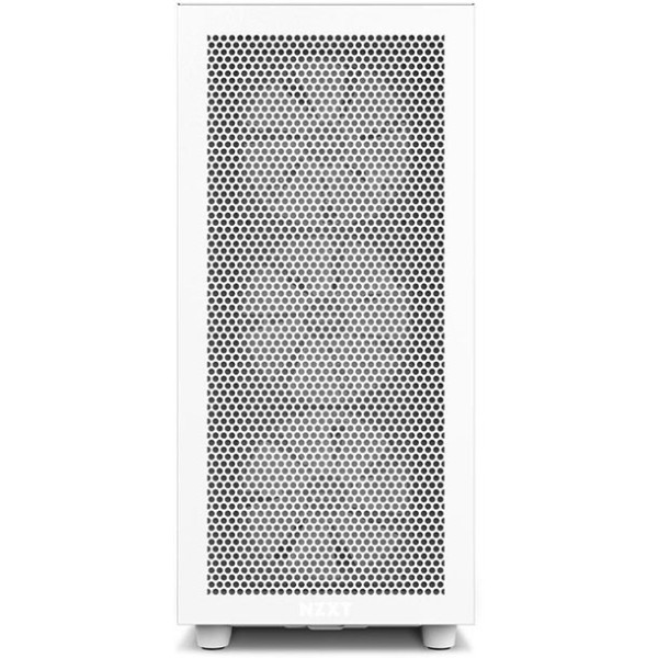 NZXT H7 Flow ATX Mid Tower Gaming Case 3x Fans RGB - White NZXT H7 Flow ATX Mid Tower Gaming Case 3x Fans RGB - White