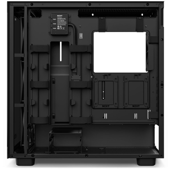 NZXT H7 Elite Premium ATX Mid Tower Gaming Case RGB - Black NZXT H7 Elite Premium ATX Mid Tower Gaming Case RGB - Black