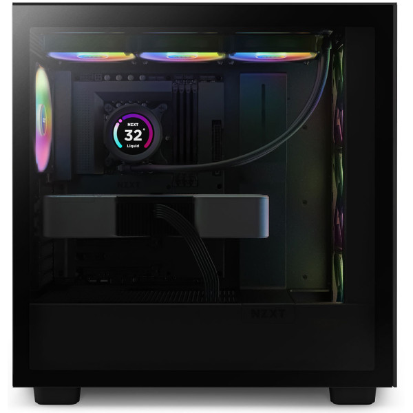 NZXT H7 Elite Premium ATX Mid Tower Gaming Case RGB - Black NZXT H7 Elite Premium ATX Mid Tower Gaming Case RGB - Black