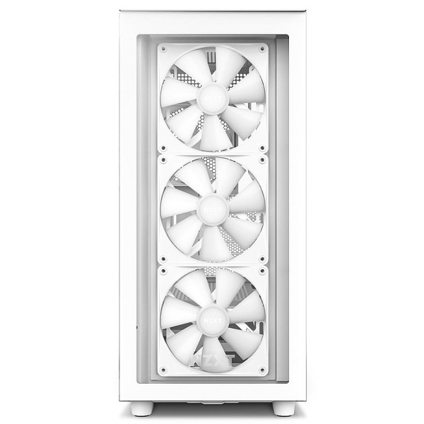 NZXT H7 Elite Premium ATX Mid Tower Gaming Case RGB - White NZXT H7 Elite Premium ATX Mid Tower Gaming Case RGB - White
