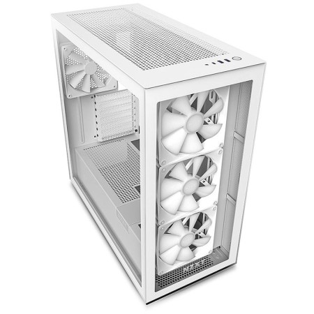 NZXT H7 Elite RGB Case - Premium Mid Tower - Glass Front - 3x RGB Fans - White NZXT H7 Elite RGB Case - Premium Mid Tower - Glass Front - 3x RGB Fans - White