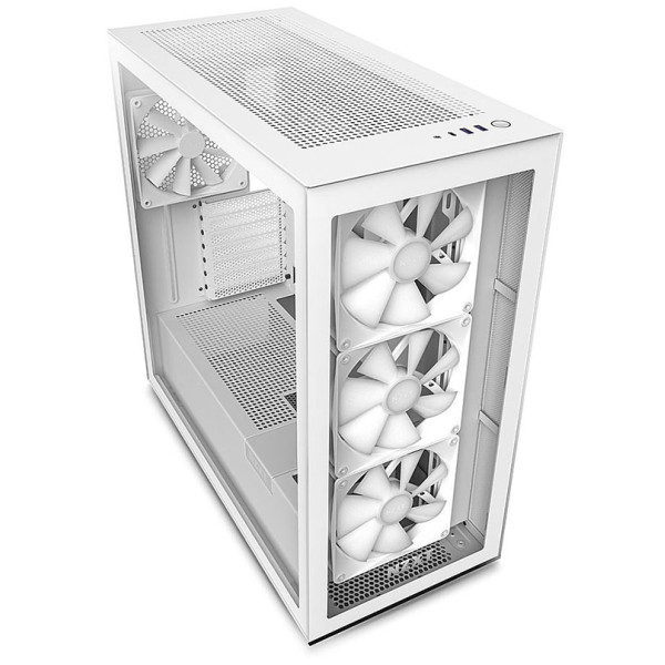 NZXT H7 Elite Premium ATX Mid Tower Gaming Case RGB - White NZXT H7 Elite Premium ATX Mid Tower Gaming Case RGB - White