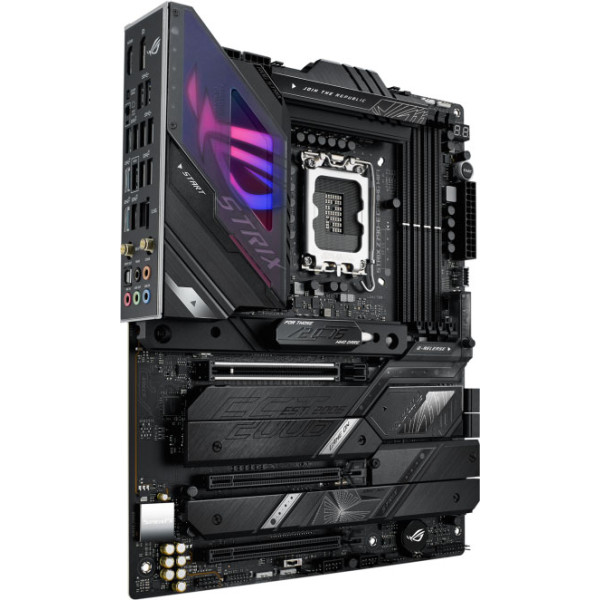 ASUS ROG Strix Z790-E Gaming WiFi (Aura) DDR5 - LGA 1700 - مذربورد أسوس ASUS ROG Strix Z790-E Gaming WiFi (Aura) DDR5 - LGA 1700 - مذربورد أسوس