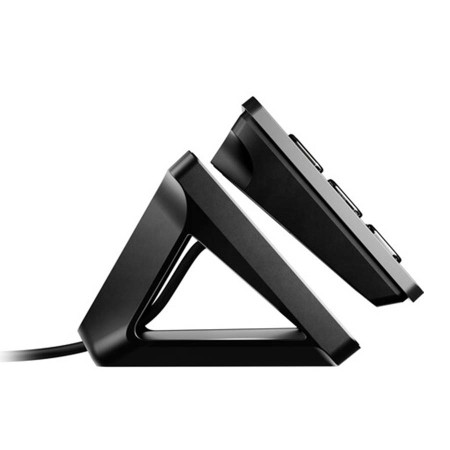 لوحة تحكم احترافية Elgato Stream Deck MK.2, مع 15 مفتاح LCD قابل للتخصيص, تنفيذ أوامر متعددة, متوافقة مع برامج البث المختلفة, توصيل عبر USB-C - أسود