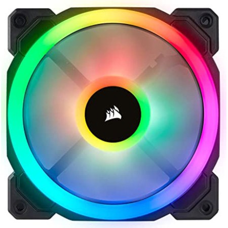 CORSAIR LL140 RGB LED FAN 140MM 2PACK - كورسير مراوح CORSAIR LL140 RGB LED FAN 140MM 2PACK - كورسير مراوح