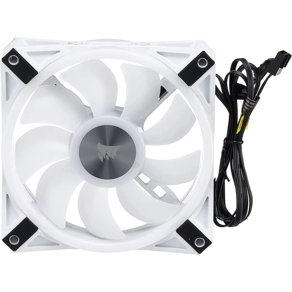 CORSAIR iCUE QL120 RGB FAN KIT 3X120MM - WHITE