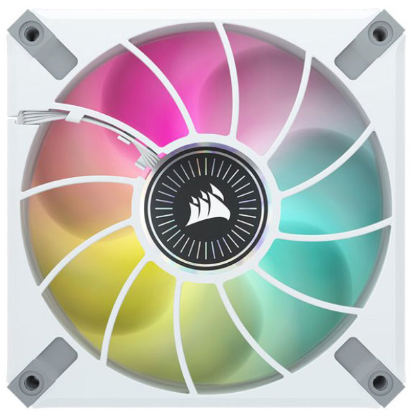 CORSAIR ML120 RGB ELITE PREMIUM MAGNETIC LEVITATION FAN 120MM 3PACK - WHITE CORSAIR ML120 RGB ELITE PREMIUM MAGNETIC LEVITATION FAN 120MM 3PACK - WHITE