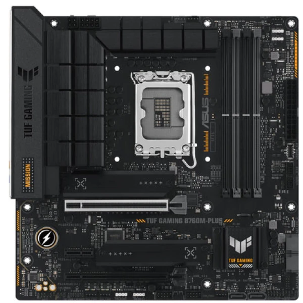 ASUS TUF GAMING B760M-PLUS DDR5 -AURA - LGA 1700 - مذربورد أسوس