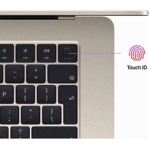 ابل ماك بوك اير 15 256GB - M2 لابتوب محمول - ذهبي ابل ماك بوك اير 15 256GB - M2 لابتوب محمول - ذهبي