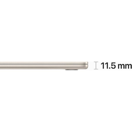 APPLE 15 MACBOOK AIR 2023 - M2 - 256GB - Starlight