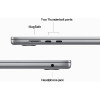 ابل‎‎ ‎‎ماك بوك اير 15 ام 2‎‎ ‎ كمبيوتر محمول‎ رمادي - APPLE 15 MACBOOK AIR 2023 - M2 - 512GB