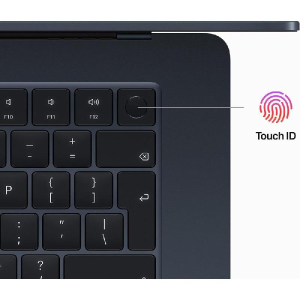 ابل ماك بوك اير 15 512GB - M2 لابتوب محمول - كحلي ابل ماك بوك اير 15 512GB - M2 لابتوب محمول - كحلي