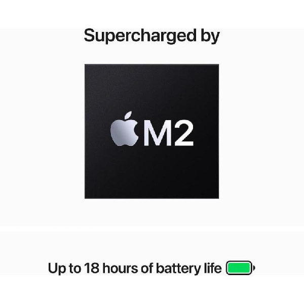 ابل ماك بوك اير 15 512GB - M2 لابتوب محمول - كحلي ابل ماك بوك اير 15 512GB - M2 لابتوب محمول - كحلي