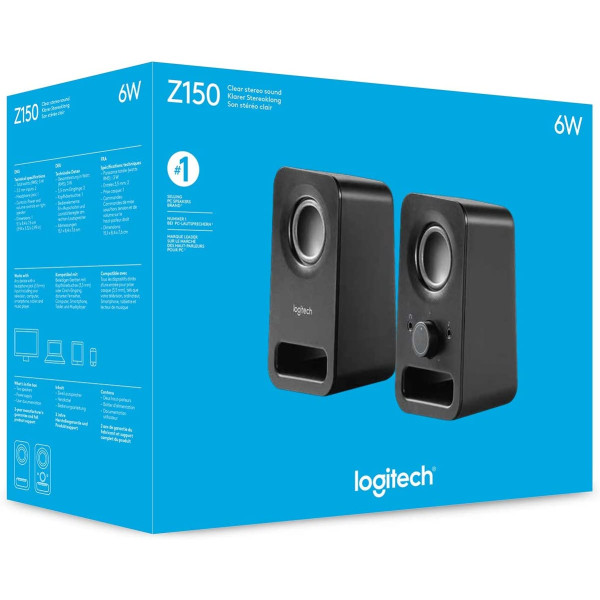 LOGITECH Z150 STEREO SPEAKER 6W LOGITECH Z150 STEREO SPEAKER 6W