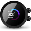 ان زي اكس تي كراكن 360 مبرد مائي 360 ملم مع شاشة - أسود ان زي اكس تي كراكن 360 مبرد مائي 360 ملم مع شاشة - أسود