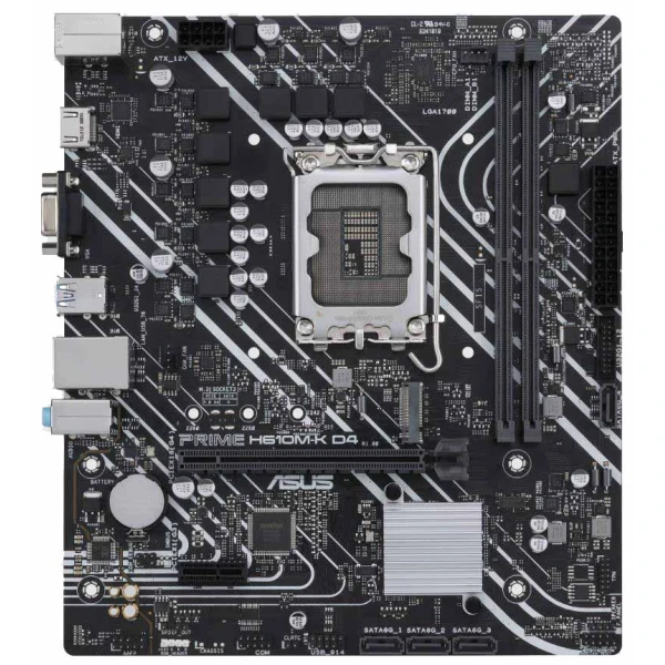 Asus Prime H610m-K D4 - Lga 1700