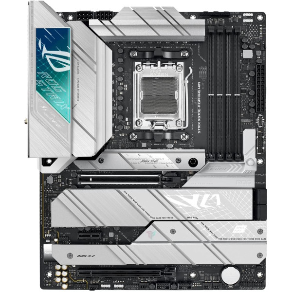 مذربورد أسوس آر أو جي استريكس X670E-A تدعم وايفاي 6E - اصدار أبيض مذربورد أسوس آر أو جي استريكس X670E-A تدعم وايفاي 6E - اصدار أبيض