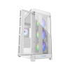 Cougar Duoface Pro Rgb E-Atx Temp-Glass-Airflow Pan Mid Tower Case - White Cougar Duoface Pro Rgb E-Atx Temp-Glass-Airflow Pan Mid Tower Case - White