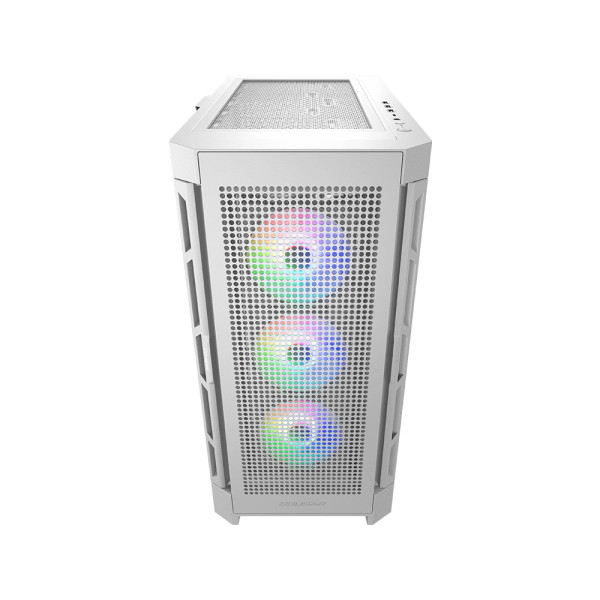 Cougar Duoface Pro Rgb E-Atx Temp-Glass-Airflow Pan Mid Tower Case - White Cougar Duoface Pro Rgb E-Atx Temp-Glass-Airflow Pan Mid Tower Case - White