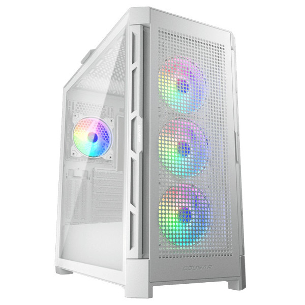 Cougar Duoface Pro Rgb E-Atx Temp-Glass-Airflow Pan Mid Tower Case - White Cougar Duoface Pro Rgb E-Atx Temp-Glass-Airflow Pan Mid Tower Case - White
