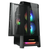 COUGAR DUOFACE RGB E-ATX TEMP-GLASS/Airflow MID TOWER CASE- BLACK - كيس كوغر دوفيس للالعاب COUGAR DUOFACE RGB E-ATX TEMP-GLASS/Airflow MID TOWER CASE- BLACK - كيس كوغر دوفيس للالعاب