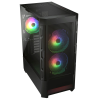 COUGAR DUOFACE RGB E-ATX TEMP-GLASS/Airflow MID TOWER CASE- BLACK - كيس كوغر دوفيس للالعاب COUGAR DUOFACE RGB E-ATX TEMP-GLASS/Airflow MID TOWER CASE- BLACK - كيس كوغر دوفيس للالعاب